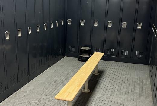 New locker employee locker room.