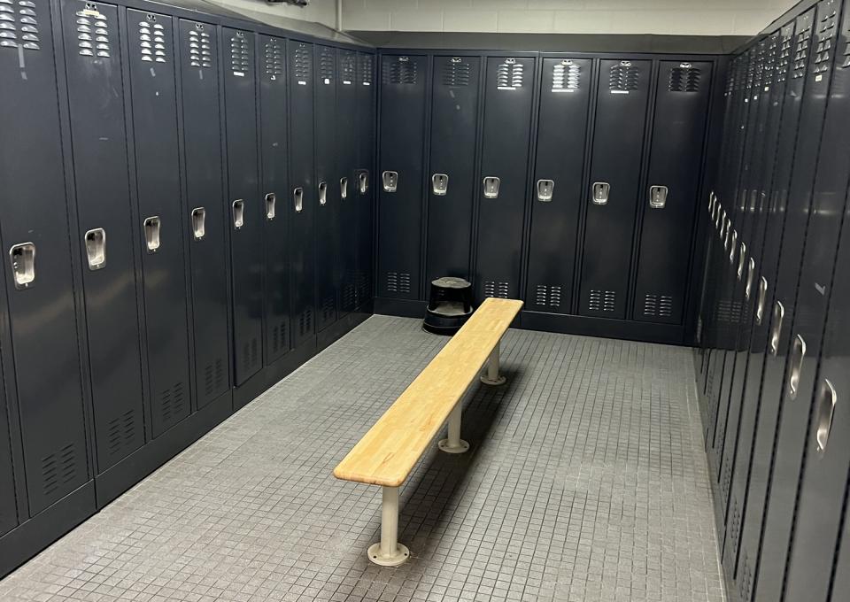 New locker employee locker room.